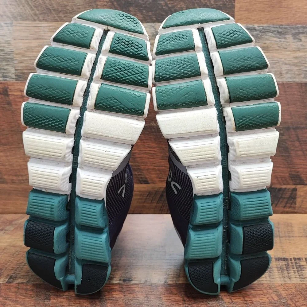 On Women’s Cloudflow Purple Mesh Lace Up Running Shoes Size 9 - Picture 8 of 8